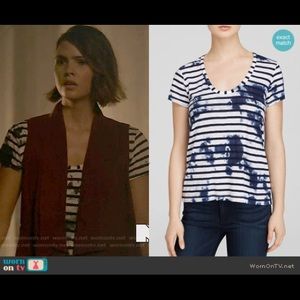 splendid ink splatter t-shirt aso teen wolf